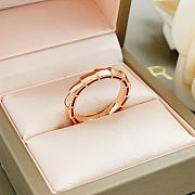 Fortok Bvlgari Serpenti Viper ring Rose Gold - 4