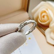 Fortok Bvlgari Serpenti Viper ring Silver - 5