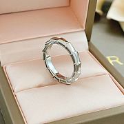 Fortok Bvlgari Serpenti Viper ring Silver - 2