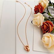Fortok Bvlgari Necklace Rose Gold - 5