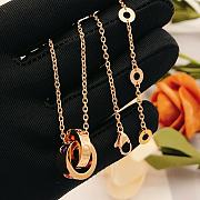 Fortok Bvlgari Necklace Rose Gold - 4