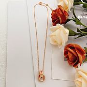Fortok Bvlgari Necklace Rose Gold - 2