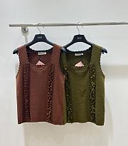 Fortok MiuMiu Jersey Tank Top  - 1