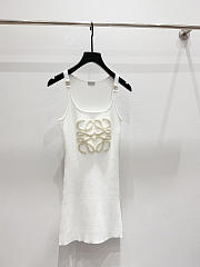 Fortok Loewe Tank Top Long Dress  - 4