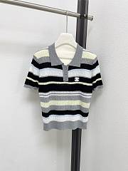 Fortok Miu Miu button-up knit top Polo - 1