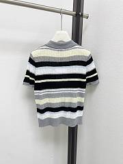 Fortok Miu Miu button-up knit top Polo - 3