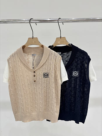 Fortok Loewe knit sweater vests 