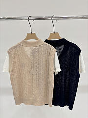 Fortok Loewe knit sweater vests  - 4
