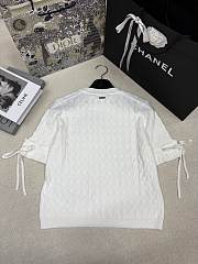 Fortok Gucci Braided cotton blend top White - 2