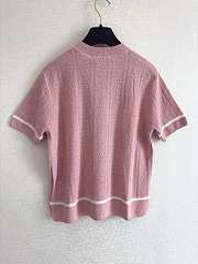 Fortok Fendi Pink Cotton Top Pink  - 6