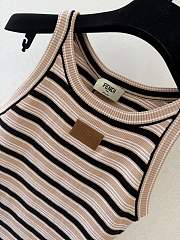 Fortok Fendi Top Cotton Multicolour Tank Top 01 - 4