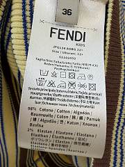 Fortok Fendi Top Cotton Multicolour Tank Top 02 - 6