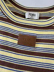 Fortok Fendi Top Cotton Multicolour Tank Top 02 - 4