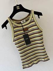 Fortok Fendi Top Cotton Multicolour Tank Top 02 - 2