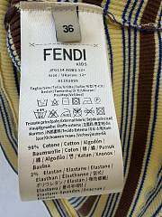 Fortok Fendi Top Cotton Multicolour Crop Top 02 - 2