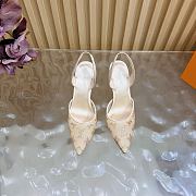 Fortok Louis Vuitton Gala Slingback Pump Light Biege 8.5cm - 3