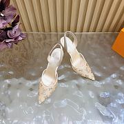 Fortok Louis Vuitton Gala Slingback Pump Light Biege 8.5cm - 2