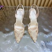 Fortok Louis Vuitton Gala Slingback Pump Light Biege 8.5cm - 6