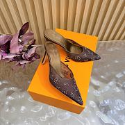 Fortok Louis Vuitton Gala Mule Brown 8.5cm - 5