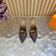 Fortok Louis Vuitton Gala Mule Brown 8.5cm - 6