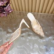 Fortok Louis Vuitton Gala Mule Light Biege 8.5cm - 4
