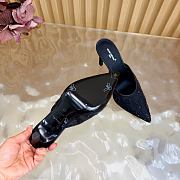 Fortok Louis Vuitton Gala Mule Black 8.5cm - 5