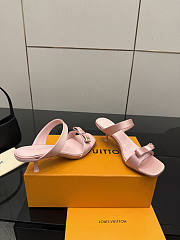 Fortok Louis Vuitton 6AM Mules Satin Pink 5.5cm - 6