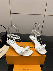 Fortok Louis Vuitton 6AM Sandal Satin White 5.5cm - 6