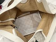 Fortok Gucci Giglio Large tote Bag ivory GG canvas 60*47*16cm - 3