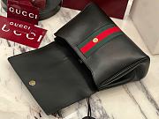 Fortok Gucci Paparazzo Medium Top Handle Bag Black 32*24*17cm - 6