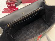 Fortok Gucci Paparazzo Large Top Handle Bag Black 37*29*13cm - 2