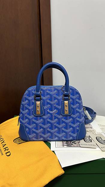 Fortok Goyard Vendôme Mini Bag Blue 16*7*13cm