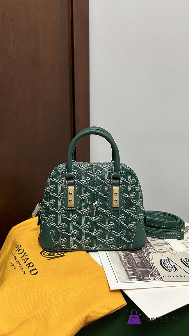 Fortok Goyard Vendôme Mini Bag Green 16*7*13cm - 1