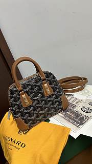 Fortok Goyard Vendôme Mini Bag Brown 16*7*13cm - 5