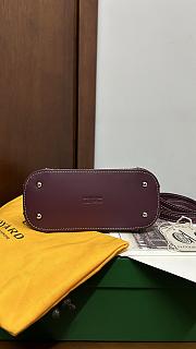Fortok Goyard Vendôme Mini Bag Burgundy 16*7*13cm - 6