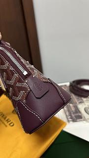 Fortok Goyard Vendôme Mini Bag Burgundy 16*7*13cm - 4