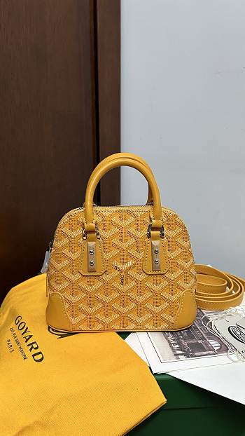 Fortok Goyard Vendôme Mini Bag Yellow 16*7*13cm