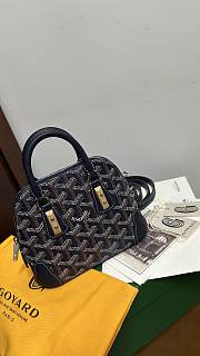 Fortok Goyard Vendôme Mini Bag Navy Blue 16*7*13cm - 3