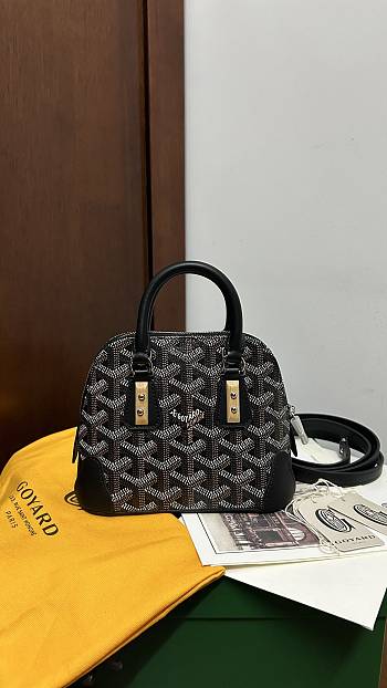 Fortok Goyard Vendôme Mini Bag Black 16*7*13cm