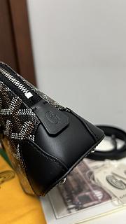 Fortok Goyard Vendôme Mini Bag Black 16*7*13cm - 6