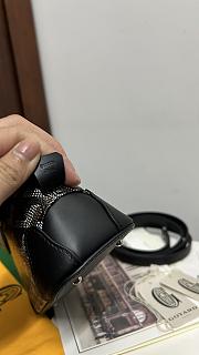 Fortok Goyard Vendôme Mini Bag Black 16*7*13cm - 3