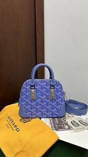 Fortok Goyard Vendôme Mini Bag Limited Edition Blue 16*7*13cm - 4
