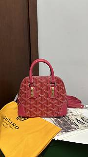 Fortok Goyard Vendôme Mini Bag Limited Edition Red 16*7*13cm - 1