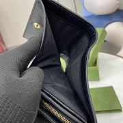 Fortok Gucci GG Marmont Bicolor Wallet Bi-color Black 12 x 10 x 3cm - 5