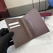 Fortok Gucci Ophidia Passport Case GG Canvas Brown 9.5 x 14 x 1cm - 2