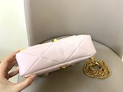 Fortok Valentino Garavani Roman Stud Shoulder Bag Light Pink 28x 18x 8cm - 6