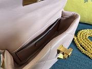 Fortok Valentino Garavani Roman Stud Small Shoulder Bag Pink Beige 19 x 13 x 6cm - 2