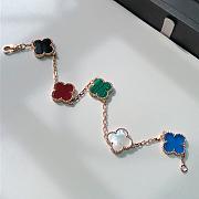Fortok Van Cleef & Arpels Alhambra Multicolor Clover Bracelet - 3