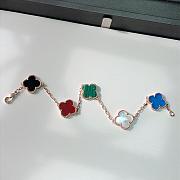 Fortok Van Cleef & Arpels Alhambra Multicolor Clover Bracelet - 2