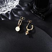 Fortok Louis Vuitton LV Iconic Heart Earrings  - 2